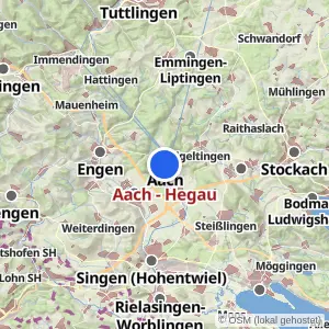 Kartenvorschau Aach - Hegau