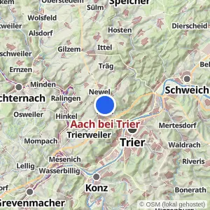 Kartenvorschau Aach bei Trier