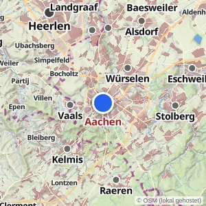 Kartenvorschau Aachen