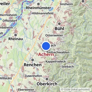 Kartenvorschau Achern