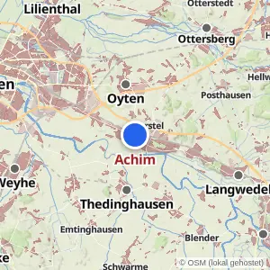 Kartenvorschau Achim