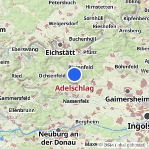 Kartenvorschau Adelschlag