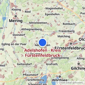 Kartenvorschau Adelshofen - Kreis Fürstenfeldbruck