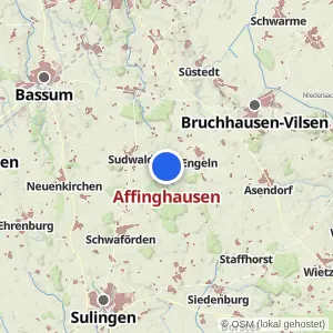Kartenvorschau Affinghausen