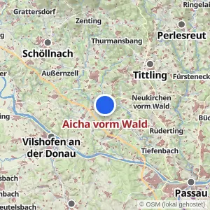 Kartenvorschau Aicha vorm Wald