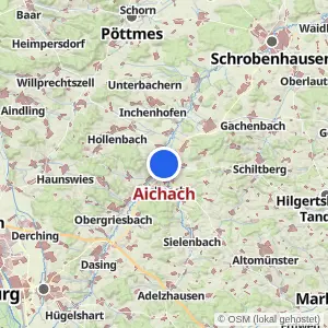 Kartenvorschau Aichach