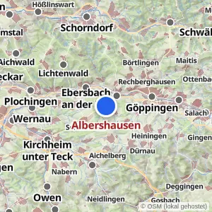 Kartenvorschau Albershausen