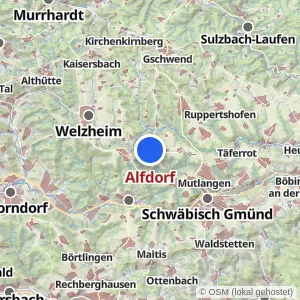 Kartenvorschau Alfdorf