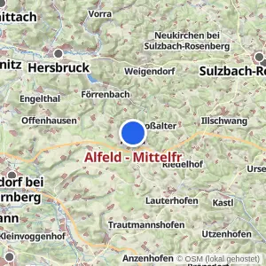 Kartenvorschau Alfeld - Mittelfr
