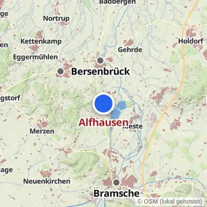 Kartenvorschau Alfhausen