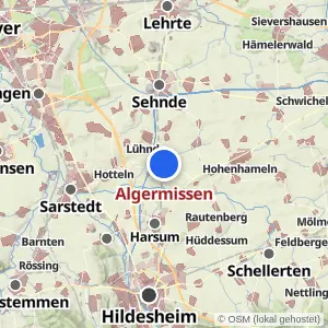 Kartenvorschau Algermissen