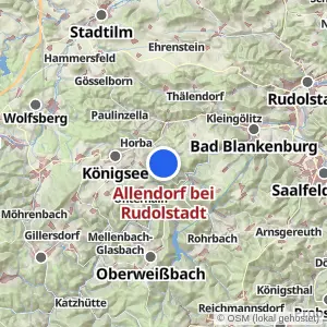Kartenvorschau Allendorf bei Rudolstadt