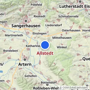 Kartenvorschau Allstedt