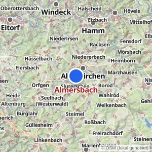 Kartenvorschau Almersbach