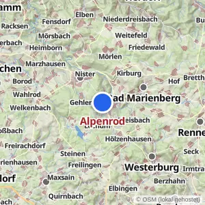 Kartenvorschau Alpenrod
