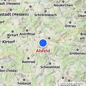 Kartenvorschau Alsfeld
