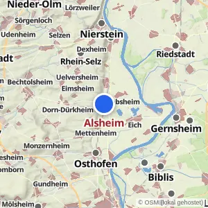Kartenvorschau Alsheim