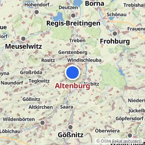 Kartenvorschau Altenburg