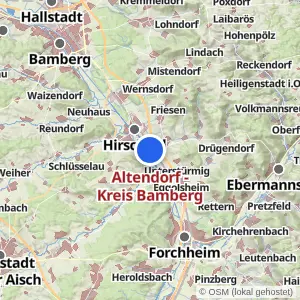 Kartenvorschau Altendorf - Kreis Bamberg