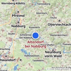Kartenvorschau Altendorf bei Nabburg