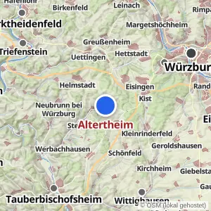 Kartenvorschau Altertheim
