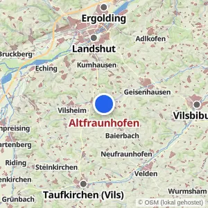 Kartenvorschau Altfraunhofen