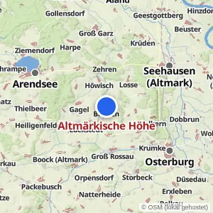 Kartenvorschau Altmärkische Höhe