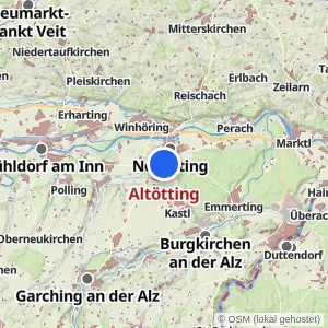 Kartenvorschau Altötting