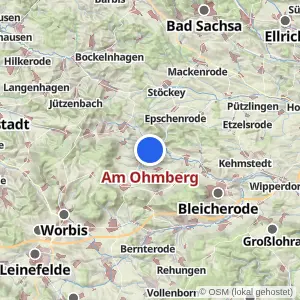 Kartenvorschau Am Ohmberg