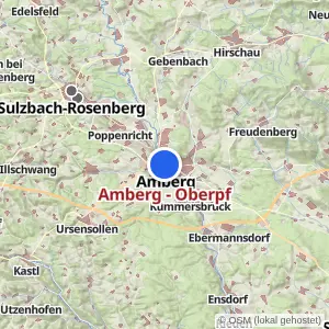Kartenvorschau Amberg - Oberpf