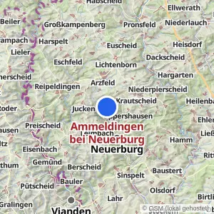 Kartenvorschau Ammeldingen bei Neuerburg