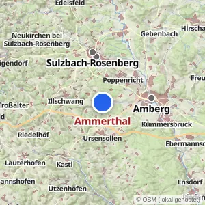 Kartenvorschau Ammerthal