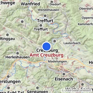 Kartenvorschau Amt Creuzburg