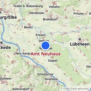 Kartenvorschau Amt Neuhaus