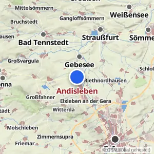 Kartenvorschau Andisleben