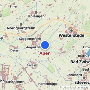 Kartenvorschau Apen