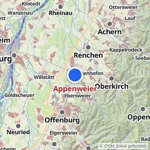 Kartenvorschau Appenweier