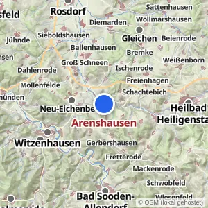 Kartenvorschau Arenshausen