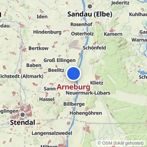 Kartenvorschau Arneburg