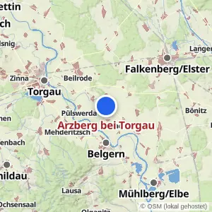 Kartenvorschau Arzberg bei Torgau