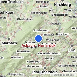 Kartenvorschau Asbach - Hunsrück