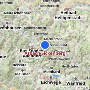 Kartenvorschau Asbach-Sickenberg