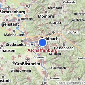 Kartenvorschau Aschaffenburg