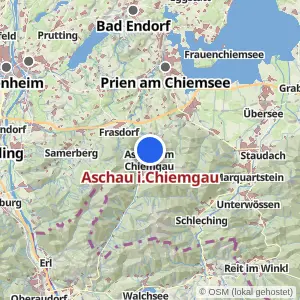Kartenvorschau Aschau i.Chiemgau