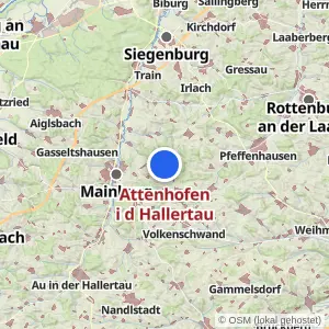 Kartenvorschau Attenhofen i d Hallertau