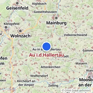 Kartenvorschau Au i.d.Hallertau