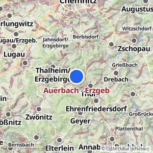 Kartenvorschau Auerbach - Erzgeb