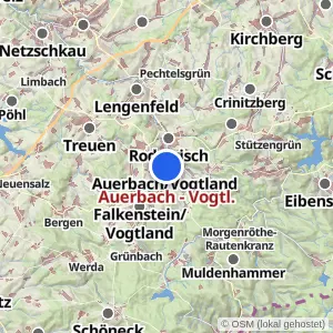 Kartenvorschau Auerbach - Vogtl.
