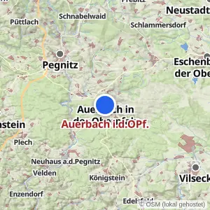 Kartenvorschau Auerbach i.d.OPf.