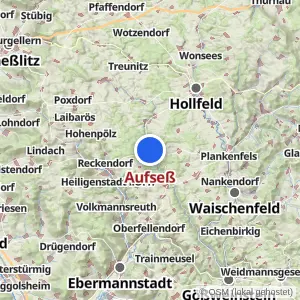 Kartenvorschau Aufseß